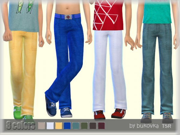  The Sims Resource: Linen Pants by bukovka