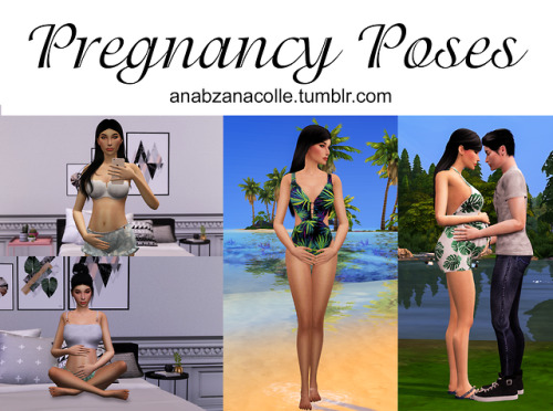  Ana Zanacolle: Pregnancy poses