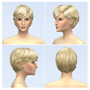 Rusty Nail: Diana Hairstyle