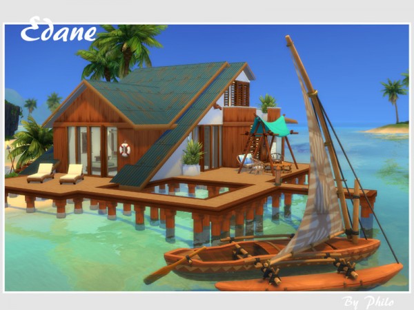  The Sims Resource: Edane House No CC by Philo