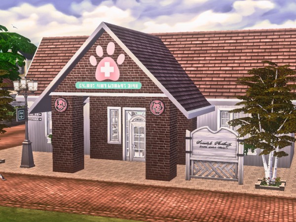  The Sims Resource: Little Paws Vet Clinic   No CC by iLinny