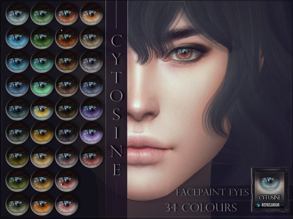  The Sims Resource: Cytosine Eyes by RemusSirion