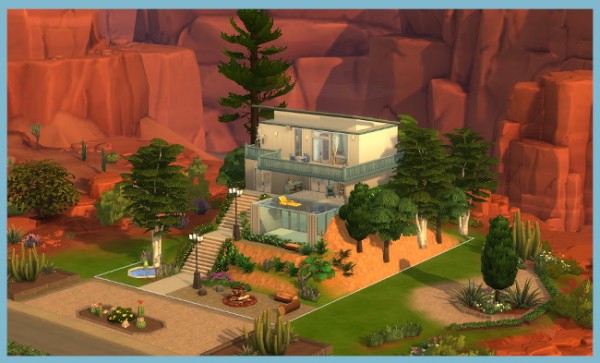  Blackys Sims 4 Zoo: House on the mountain by Kosmopolit
