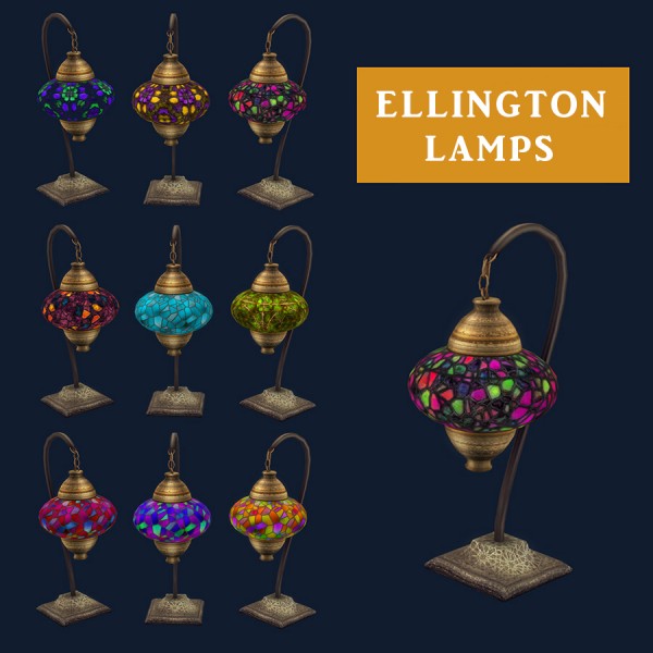  Leo 4 Sims: Ellington Lamps