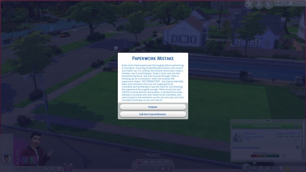  Mod The Sims: Mortician Career by MarieLynette