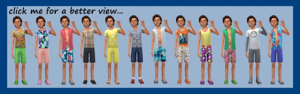  Sims 4 Sue: Belted shorts