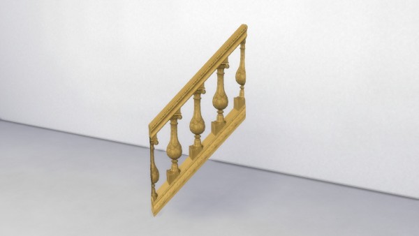  Mod The Sims: Kings Stair Railing by TheJim07