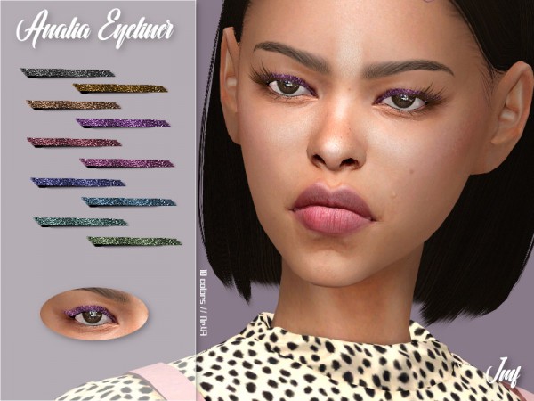  The Sims Resource: Analia Eyeliner N.47 by IzzieMcFire