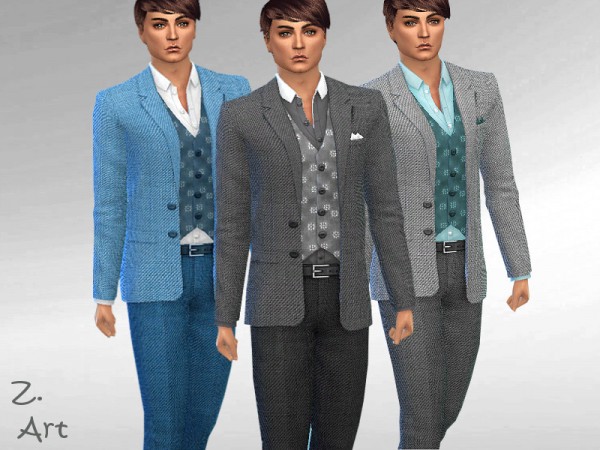 The Sims Resource: Smart Fashion 08 suit  by Zuckerschnute20