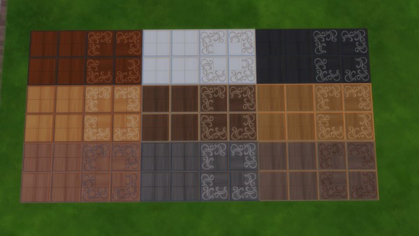  Mod The Sims: More Swatches for Realm of Magic Floor by Teknikah