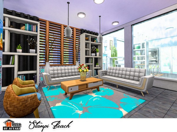  The Sims Resource: Stampi Beach house by Autaki