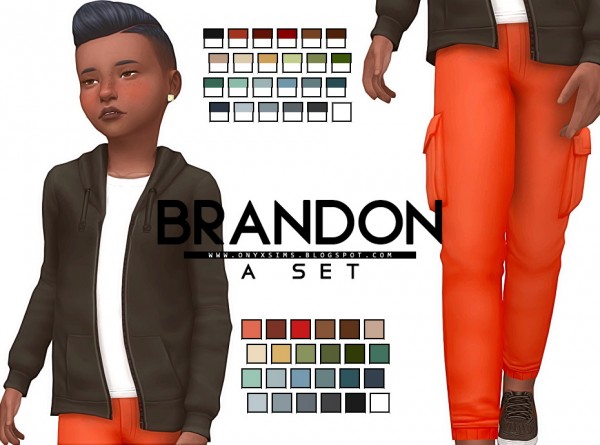  Onyx Sims: Brandon Set