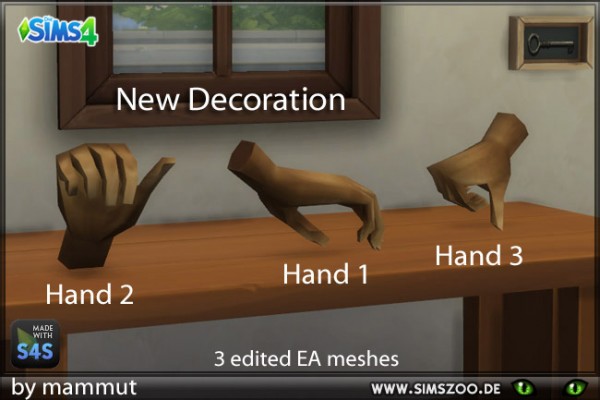  Blackys Sims 4 Zoo: 3Hands by mammut
