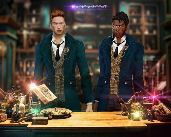  Hoanglap Sims: Magician Coat
