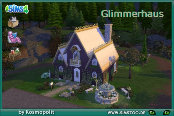  Blackys Sims 4 Zoo: Glimmer house by Kosmopolit