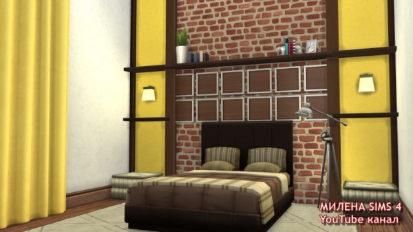  Sims 3 by Mulena: Modern apartment