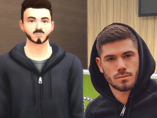  The Sims Resource: Beard Based on Thibaut Orsoni by abelcano15