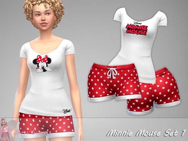  The Sims Resource: Minnie Mouse Set 1 by Jaru Sims