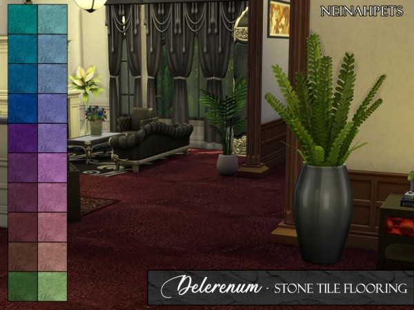  The Sims Resource: Delerenum Stone Tiles by neinahpets