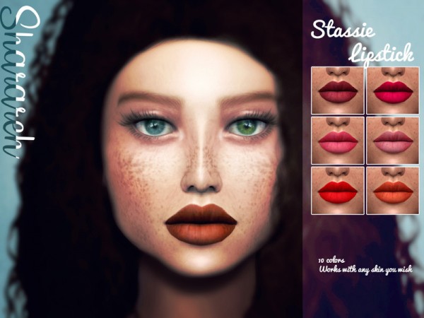  The Sims Resource: Stassie Lipstick by Sharareh