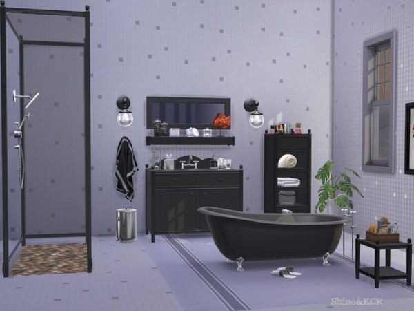  The Sims Resource: Bathroom Charlott by ShinoKCR