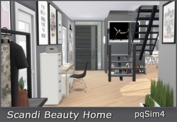  PQSims4: Scandi Beauty Home