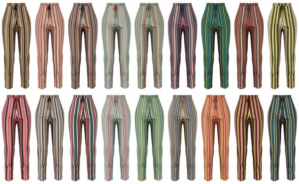  Lazyeyelids: Striped pants