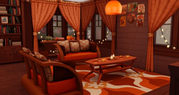  MSQ Sims: Autumn Family House I