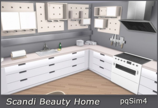  PQSims4: Scandi Beauty Home