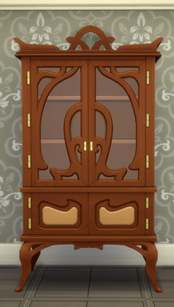  Mod The Sims: Empty Apothecary Cabinet by Teknikah