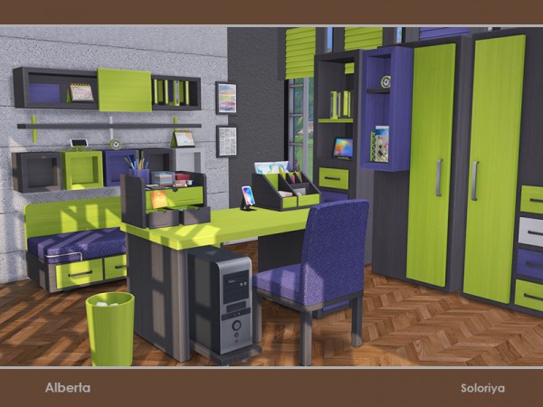  The Sims Resource: Alberta Office by Soloriya
