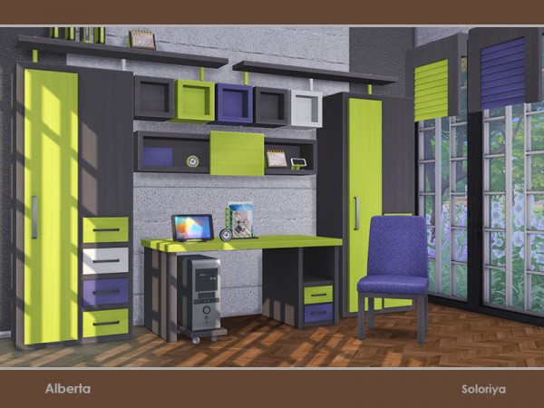  The Sims Resource: Alberta Office by Soloriya