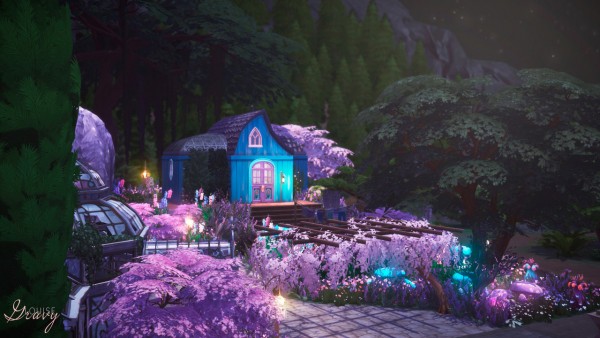  Gravy Sims: Magical Garden Tiny House |