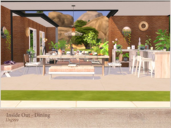  The Sims Resource: Inside Out Dining by ung999