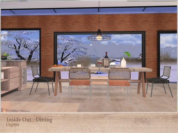  The Sims Resource: Inside Out Dining by ung999