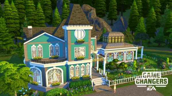  Sims Artists: Monde Magique   Ilverly House