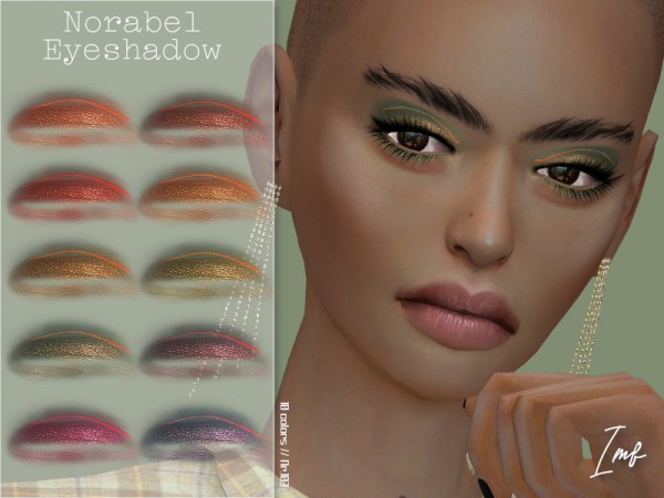  The Sims Resource: Norabel Eyeshadow N.103 by IzzieMcFire