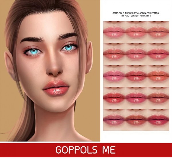  GOPPOLS Me: Gold The Disney Lips