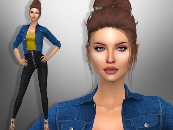  The Sims Resource: Naomi Web by divaka45
