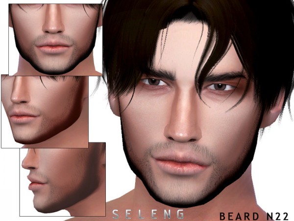  The Sims Resource: Beard N22 by Seleng