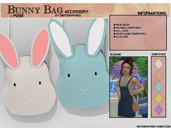  Simtographies: Bunny Bag and Poses