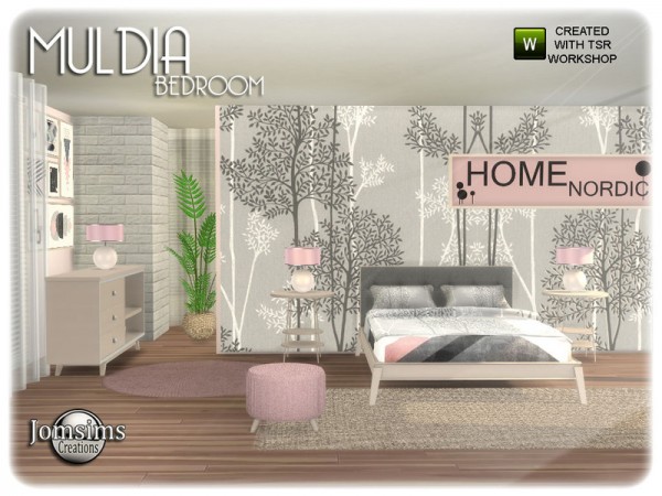  The Sims Resource: Muldia bedroom by jomsims