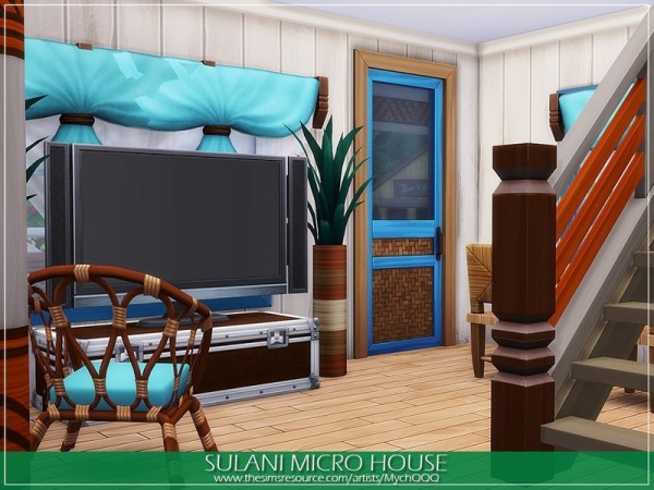  The Sims Resource: Sulani Micro House by MychQQQ
