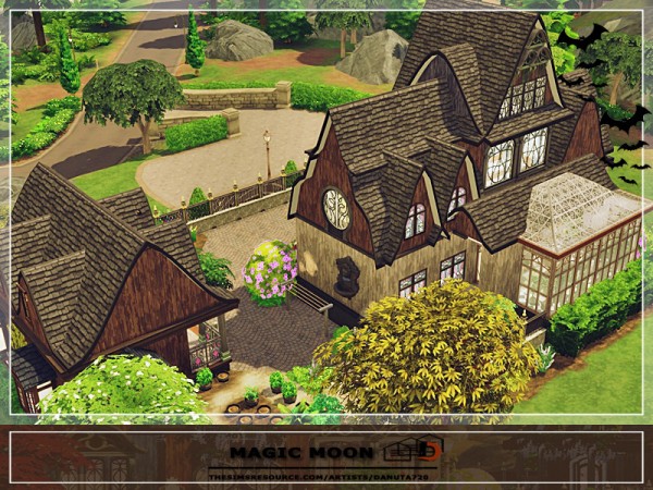  The Sims Resource: Magic Moon House by Danuta720
