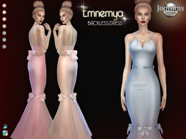  The Sims Resource: Emnemya dress by Jomsims