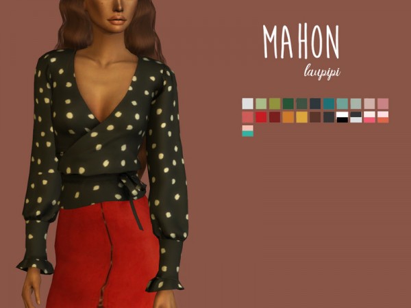  The Sims Resource: Mahon Top by Laupipi