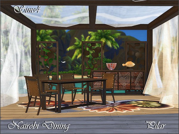  The Sims Resource: Nairobi Dining by Pilar