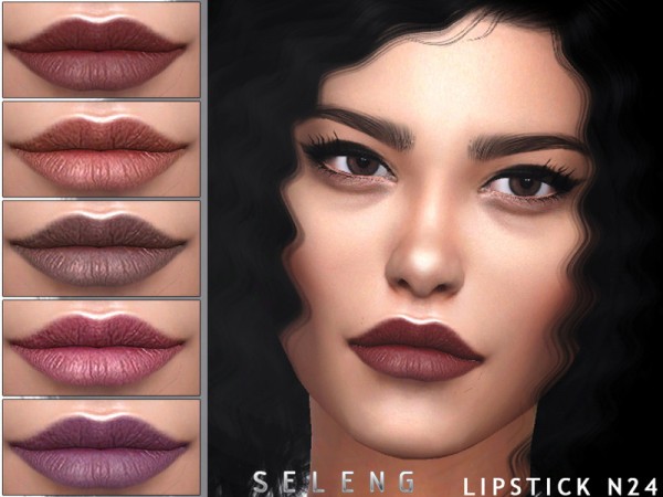  The Sims Resource: Lipstick N24 by Seleng