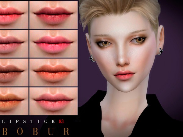  The Sims Resource: Lipstick 83 by Bobur
