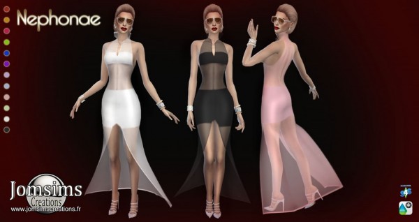  Jom Sims Creations: Nephonae dress